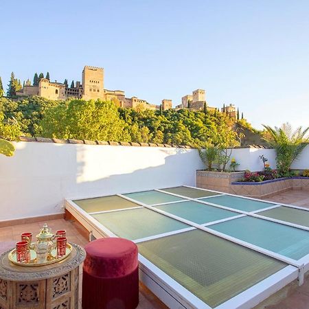 Morayma House Terrace With Views To Alhambra Villa Granada Bagian luar foto